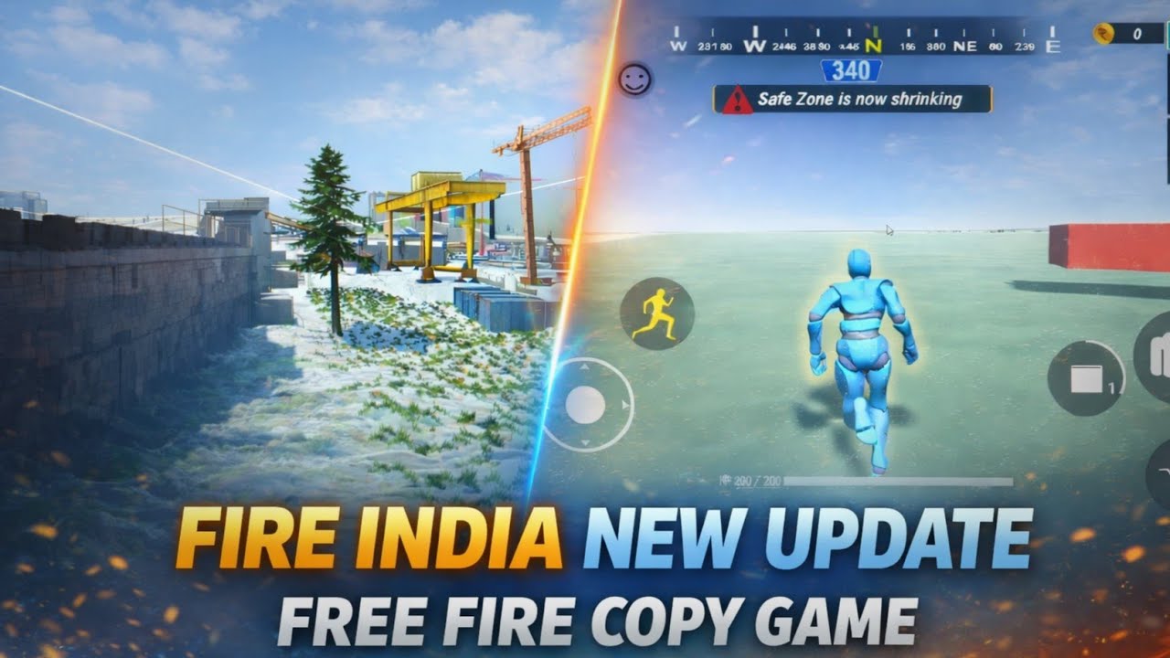Fire India New Update | Free Fire New Copy Game BY RamdularDev