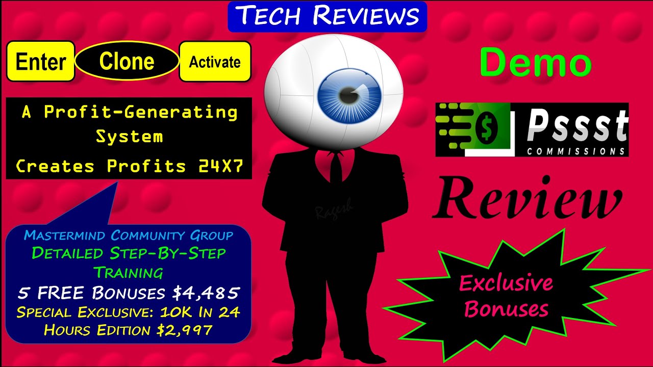 Pssst Commissions Review, Bonuses, Demo: Underground Done For You Payday App Banks Us $930+ Per Day