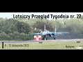 Lotniczy Przegląd Tygodnia nr. 27 | 6 - 13 listopada 2023