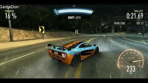 NFS NO LIMITS gameplay SKILL MASTER PROVING GROUNDS DAY 2 part #03 MCLAREN F1 LM