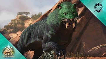 I Found a Max Level Sabertooth! - ARK Scorched Earth [E13]