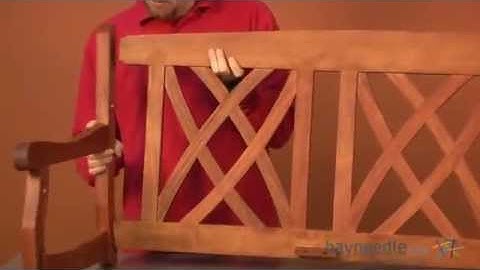 ASSEMBLY VIDEO Magnolia 5 ft. Porch Swing