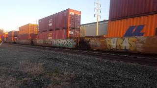 Westbound NS double stack annville pa