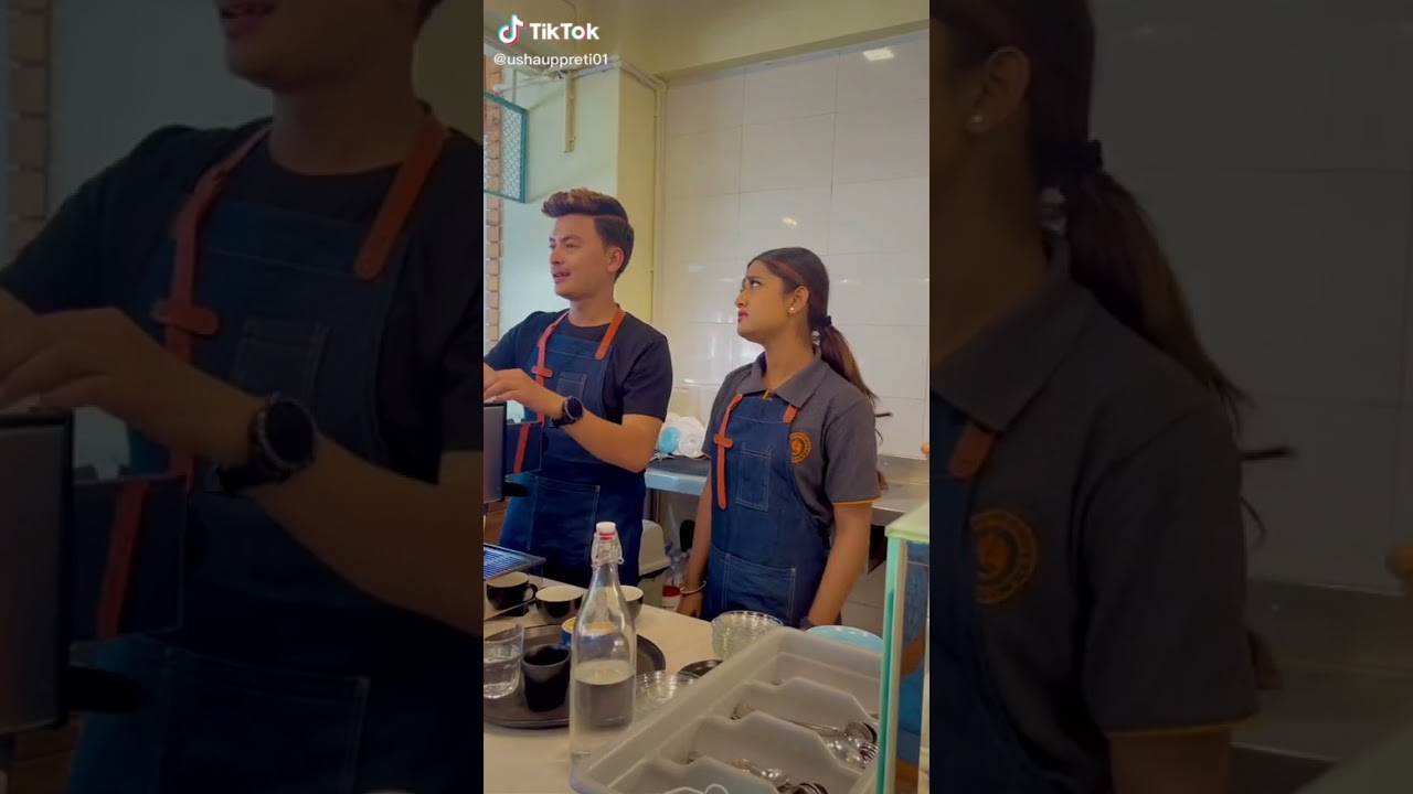 Paul shah & usha upreti tiktok shorts