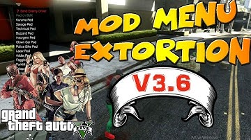 [PS3/1.27]GTA5 Extortion 3.6 Mod Menu Showcase + Download