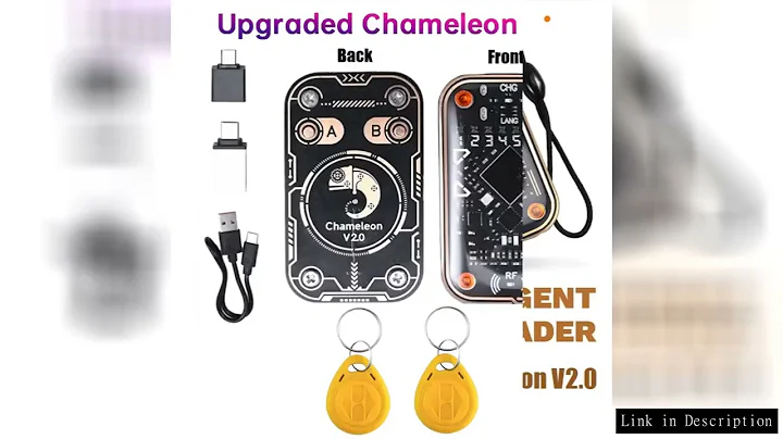 ABKN-Chameleon Ultra V2.0 RFID Smart Chip Reader RFID Smart Chip Reader 125K 13.56M Card Decode NFC