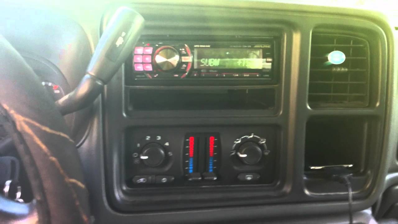 Kicker subwoofers CVR 10 in chevy truck YouTube