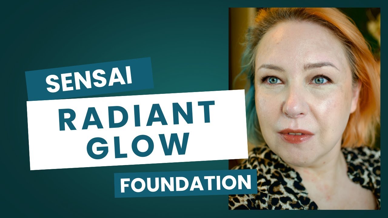 Sensai Radiant Glow foundation - wear test