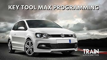 VOLKSWAGEN POLO 2012 REMOTE KEY PROGRAMMING USING KEY TOOL MAX | STEP BY STEP