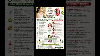 Garmi me kidney kaise bachaye ? #kidney #homeopathy