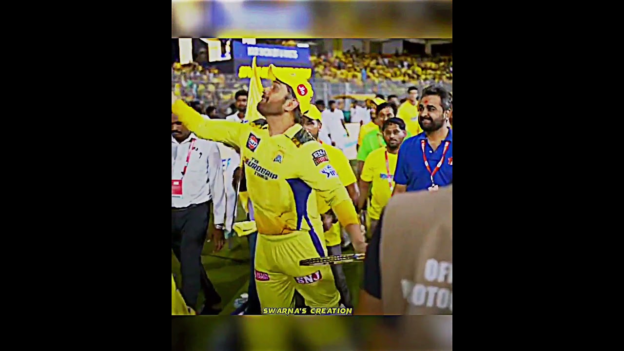 Dil ki sar zameen pe 😊💛💫 x Mahi ।। Swarna's Creation ।। #shorts #msdhoni #csk #viral