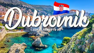 15 BEST Things To Do In Dubrovnik 🇭🇷 Croatia