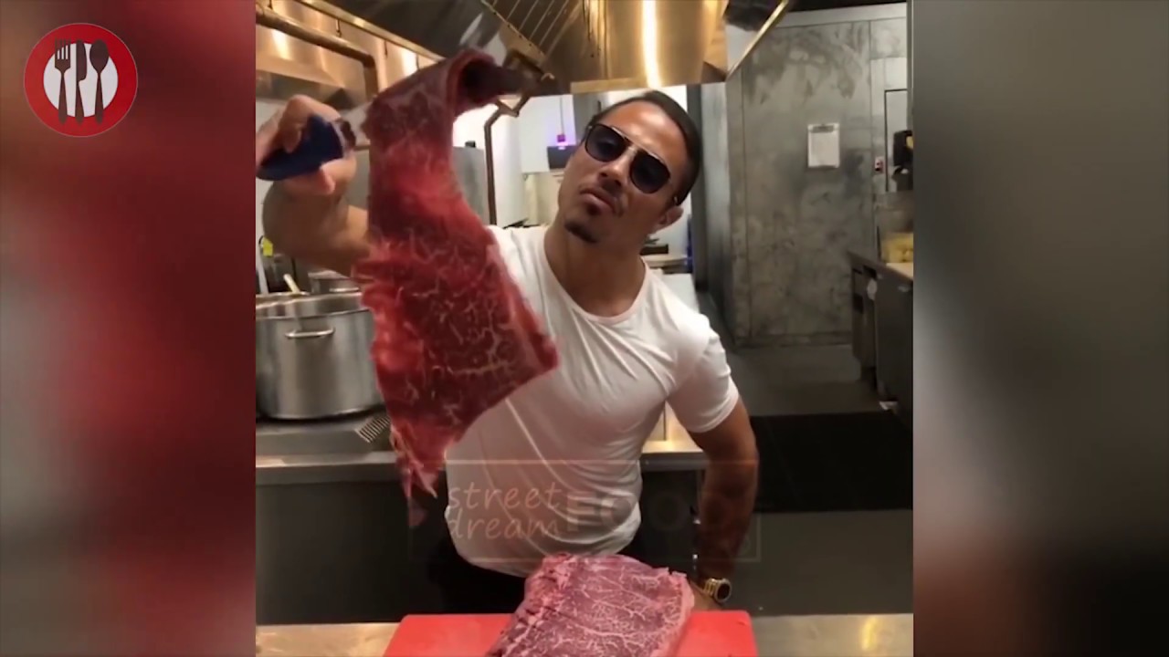 Street Food 1000 Gold Steak In Nusret Steakouse! YouTube