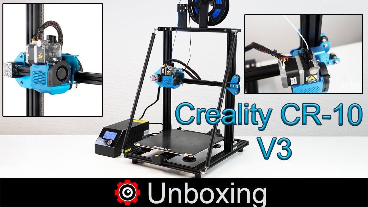 Unboxing Creality CR 10 V3 - YouTube