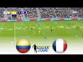 COLOMBIA vs FRANCE Live | International Friendly Match 2026 | Simulation PES 2021 Gameplay