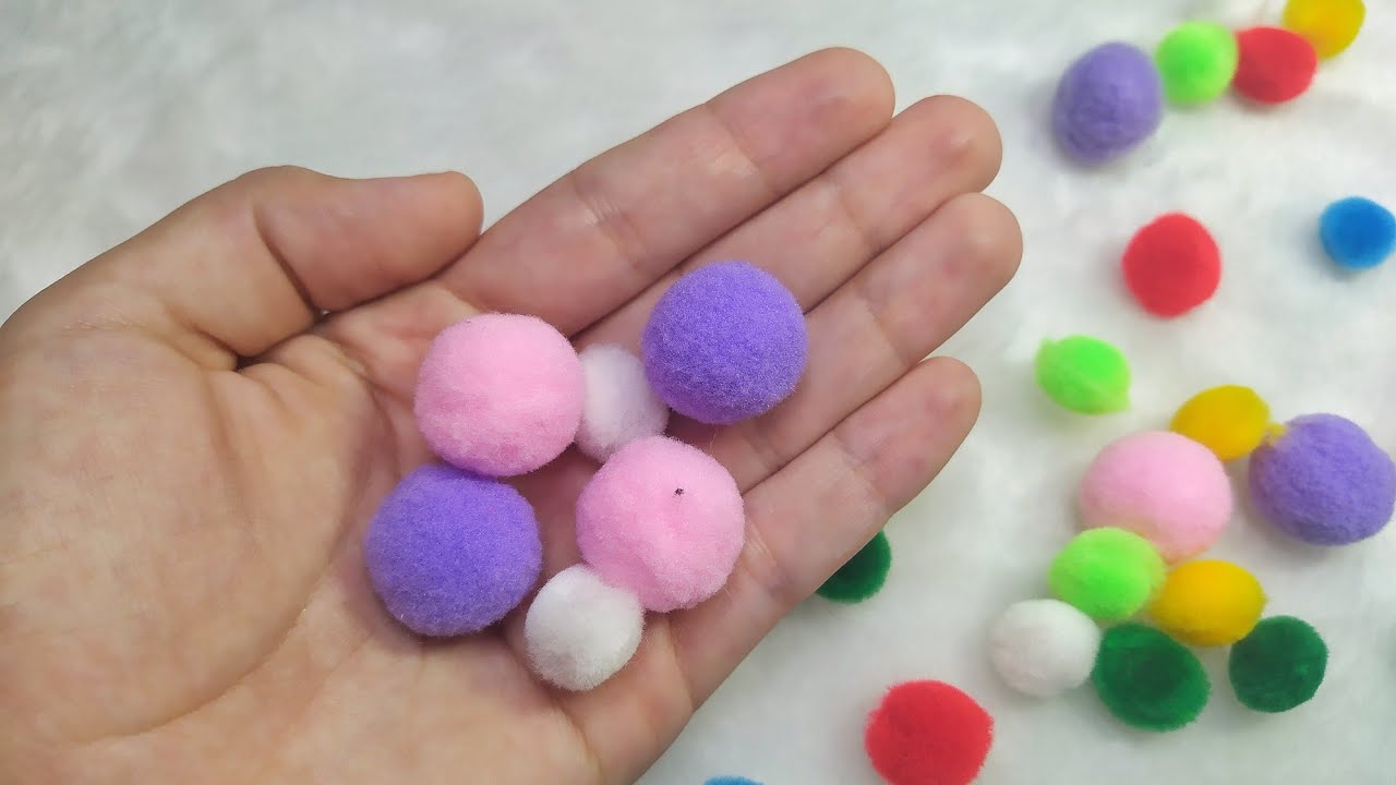 COMO FAZER POMPOM DE FELTRO + TÉCNICA LEGAL PARA DEIXAR ELE PELUDINHO