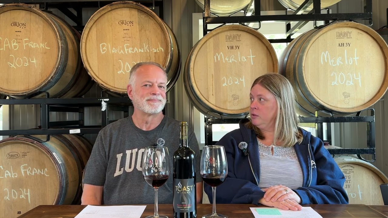 Jayne joins us; the next wine pairing starts in two weeks: our first advertising sponsor; Lucky