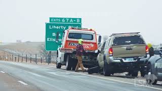 11-24-2024 Rapid City SD - Snow Causes Accidents Ahead of Busy Travel Week
