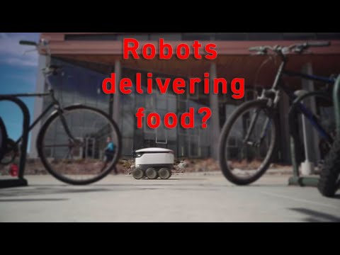 University implements robot food delivery service