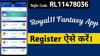 Royal11 Fantasy App | Royal11 Me Registered kaise kare| How to Registered Royal11 | Tech in Tube screenshot 3