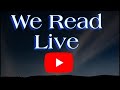 We Read First Live Stream