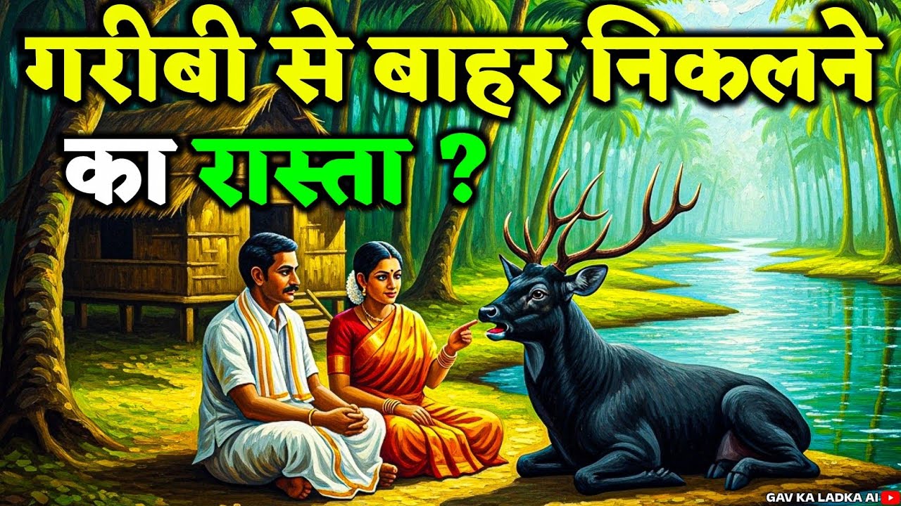 काले हिरण की 3 गुप्त सीख: गरीबी से अमीर बनने का राज़ जो दौलतमंद कभी नहीं बताते | Motivation 2025