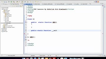104.callStatic Magic Function.mov