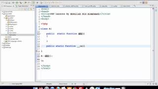 104.Callstatic Magic Function.mov