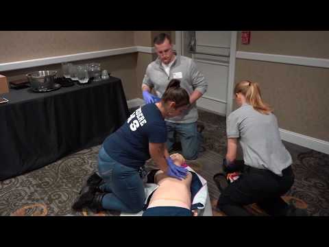 Paramedics learn advanced CPR techniques