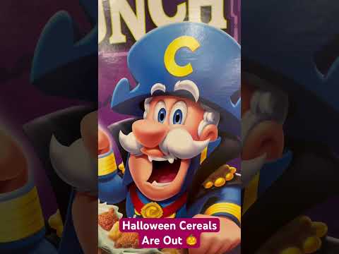 Check Out These Halloween Cereals - 👀🎃