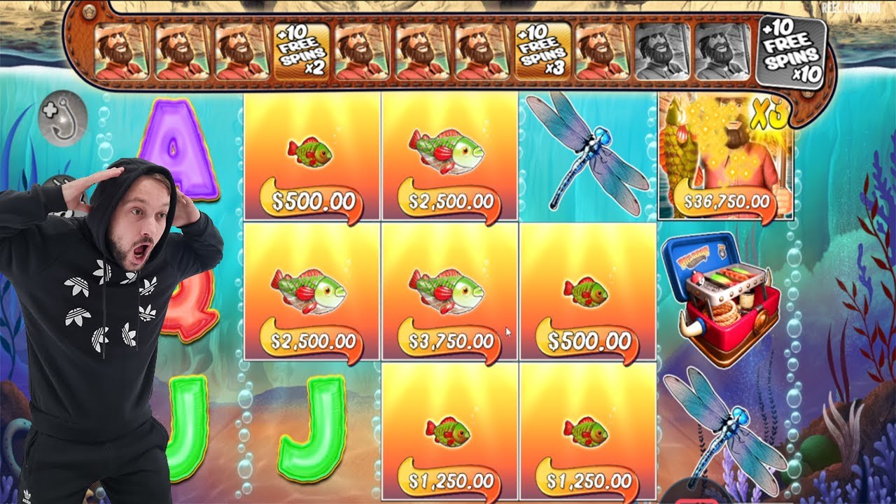 BIG BASS SPLASH - BIG WIN 3X MULTIPLIER MANY FISH ON MY SCREEN - CASINO ...