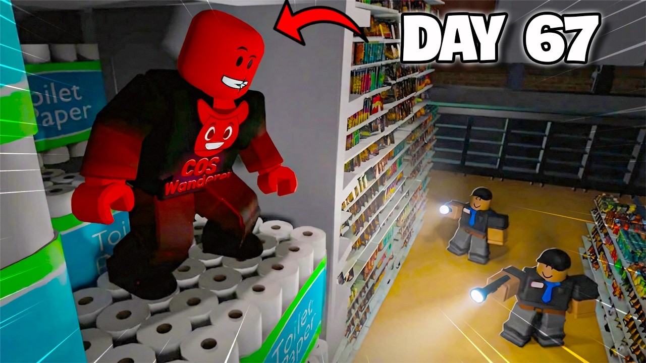 I Survived Overnight in a Mega Store