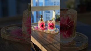 Eternização de Flores 🌷 #resinaepoxi #epoxyresin #resinartist #arteemresina #artesanato #epoxy