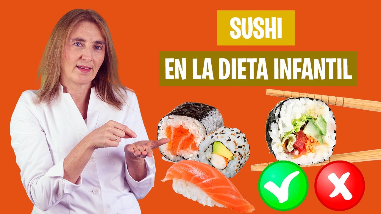 ¿PUEDEN los NIÑOS comer SUSHI? ¿Es seguro el sushi para niños