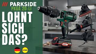 AKKU-KOMBIGERÄT Parkside PKGA 20-Li D1 DEUTSCHLAND DEUTSCH  SWITZERLAND  AUSTRIA LIDL