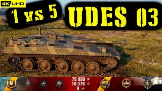 World of Tanks UDES 03 Replay - 6 Kills 4.8K DMG(Patch 1.6.1)