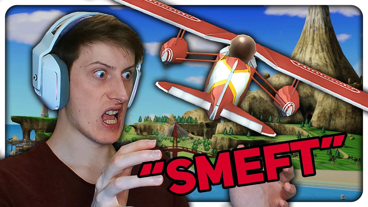 I Flew The Wii Sports Resort Airplane Using ONLY My Voice