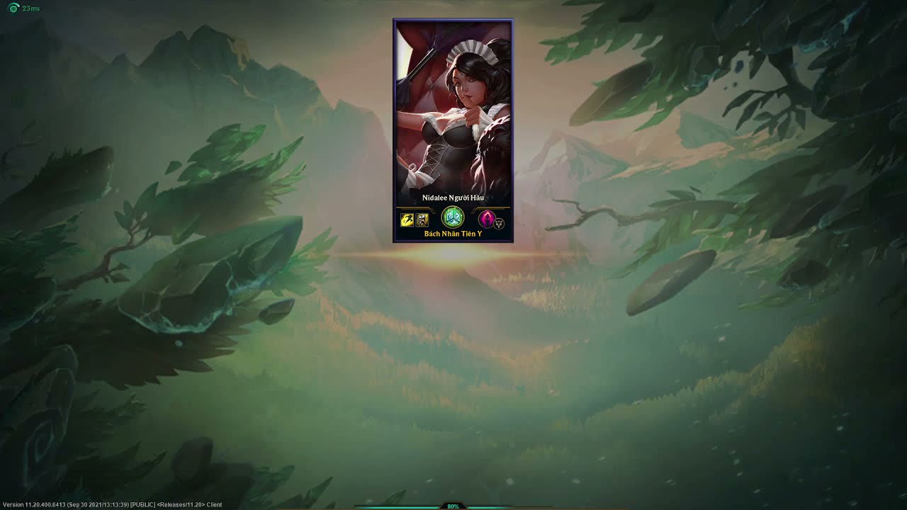 Nidalee Người Hầu | Vẻ đẹp cuốn hút của cô nàng hầu gái  French Maid Nidalee