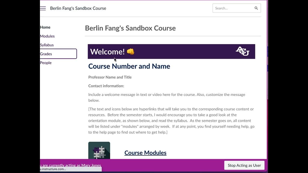 Using the Roll Call Attendance App in Canvas YouTube