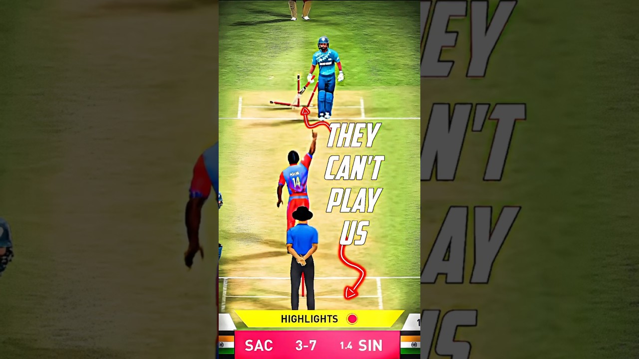 Insane Bowling in Dream Cricket 25!🔥