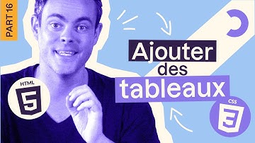 Créer des Tableaux en HTML et CSS : Structure, Bordures et Titres