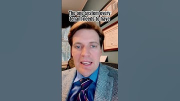 The one system every tenant needs to have in place #lawyer #tenants #landlordtenant  #leaseagreement