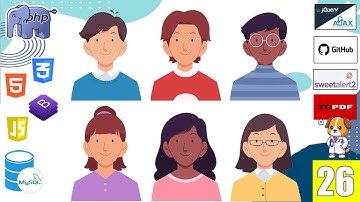 26 LISTADO de los USUARIOS desde la BASE DE DATOS en el SISTEMA VETERINARIO(PHP y MySql)FullStack