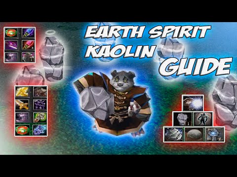 Видео: Earth Spirit Kaolin Guide | Герой требующий хорошего опыта игры! Как играть???