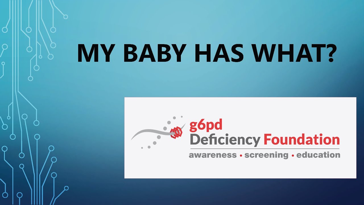 Babies diagnosed with G6PD deficiency