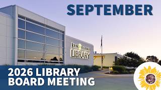 2026 September Library Board Meeting News