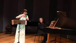 Bach - Sonate e-moll for Flute and Basso Continuo, BWV 1034