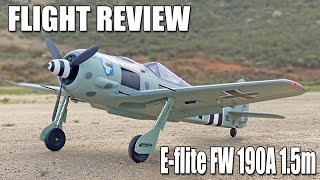 E-flite Focke-Wulf Fw 190A 1.5m Smart Assembly & Flight Review