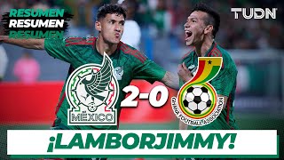 Resumen y goles | México 2-0 Ghana | Amistoso Internacional | TUDN