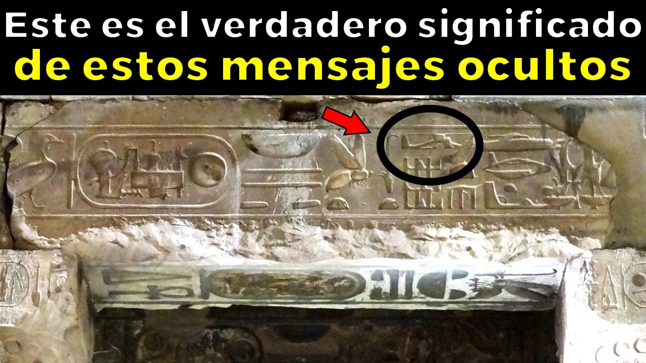 Encuentran Estos Mensajes Ocultos en Las Tumbas Egipcias Los Secretos